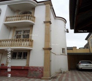 Bakida Atatürk prospektinde 3 mertebeli 7 otaqli villa satilir, -14