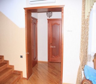 NEFTÇİ BAZASI və H.Əliyev pr.-de Klassik üslubda təmir edilmiş təmirli villa, -4