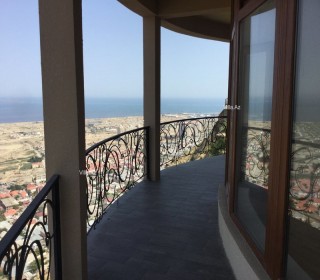 Badamdarda villa satilir 1-ci sira deniz menzereli, -2