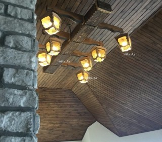 Badamdarda villa satilir 1-ci sira deniz menzereli, -3