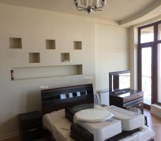 Badamdarda villa satilir 1-ci sira deniz menzereli, -13