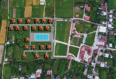 Gürcüstan Kaxetiyada mənzərəli kotteclər satılır. Məhdud sayda dəbdəbəli villalar, -3