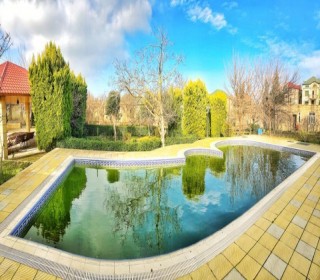 deniz menzereli villa novxanı, -8