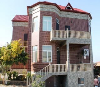 Novxanıda hovuzlu besedkali bag evi satilir, -19