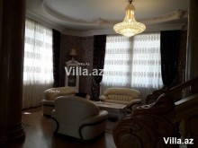 Ceyranbatan golu ile uzbe-uz 4 mertebeli villa almaq, -6