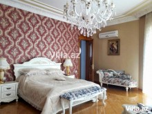 Ceyranbatan golu ile uzbe-uz 4 mertebeli villa almaq, -10