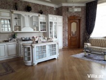 Ceyranbatan golu ile uzbe-uz 4 mertebeli villa almaq, -15