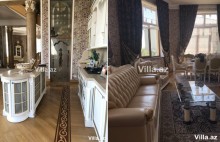 Ceyranbatan golu ile uzbe-uz 4 mertebeli villa almaq, -18