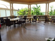 Ceyranbatan golu ile uzbe-uz 4 mertebeli villa almaq, -19