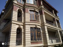 Hazi Aslanovda deniz menzereli hovuzlu villa satilir, -2