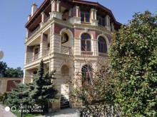 Hazi Aslanovda deniz menzereli hovuzlu villa satilir, -3