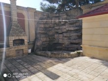 Hazi Aslanovda deniz menzereli hovuzlu villa satilir, -18