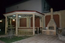 Hazi Aslanovda deniz menzereli hovuzlu villa satilir, -19