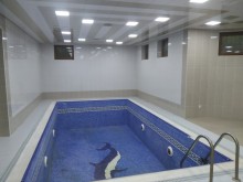 İlisuda möhtəşəm dağ qaya meşə çay mənzərəli hovuzlu villa satılır, -6
