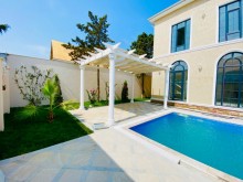 Mərdəkanda 2 mərtəbəli hovuzlu villa, -3
