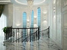 Mərdəkanda 2 mərtəbəli hovuzlu villa, -9
