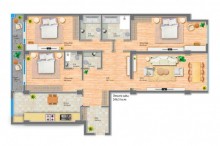CENTRAL RESIDENCE Bakini merkezinde menzillerin satisi, -8