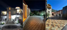 Qaxda heyet evleri Villa bağların satışı, -17