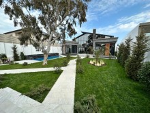 Mərdəkan bağ evi / həyət evi 6 metr tavanı, -4