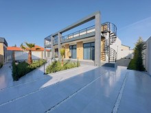 Mərdəkanda 5 otaqlı 1 mərtəbəli modern ev satılır, -2