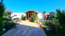 Mərdəkan, yeni inşa edilmiş bağ evi satilir, -3