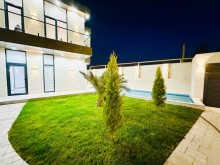 Bakı bağlarında Mərdəkan həyət evləri ərazisində yeni 2 mərtəbəli villa ev, -3
