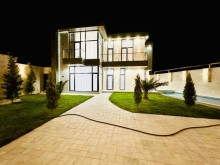 Bakı bağlarında Mərdəkan həyət evləri ərazisində yeni 2 mərtəbəli villa ev, -19