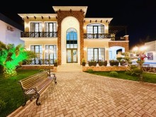 Mərdəkanda Qoşa Qala Restoranına Yaxın  yeni villa ev satılır, -3