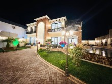 Mərdəkanda Qoşa Qala Restoranına Yaxın  yeni villa ev satılır, -4