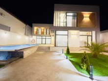Mərdəkanda villa evlər satılır. 2 mərtəbəli, 5 otaqlı ev 316 m2, -4