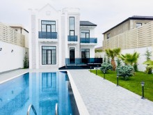 Mərdəkanda yeni 2 mərtəbə 6 otaq ev satılır, -2