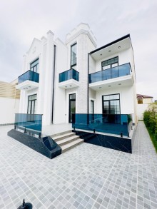 Mərdəkanda yeni 2 mərtəbə 6 otaq ev satılır, -19