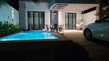 Şüvəlanda tam əşyalı TƏCİLİ ev satılır Vətən restoranı arxasında, -2