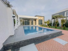 Şüvəlan Dəniz yolunda 1 mərtəbəli 4 otaqlı yeni villa satılır, -2