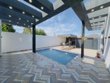 Mərdəkan qəsəbəsində yeni inşa edilmiş modern bağ evi satılır, -3