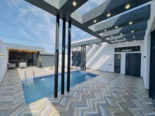 Mərdəkan qəsəbəsində yeni inşa edilmiş modern bağ evi satılır, -6