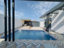 Mərdəkan qəsəbəsində yeni inşa edilmiş modern bağ evi satılır, -7