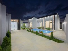 Mərdəkan bağlarında, şəhərin səs-küyündən uzaqda yeni inşa edilmiş mini villa satılır, -4