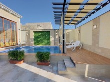 Mərdəkanda tam əşyalı yeni mini villa satılır, -3