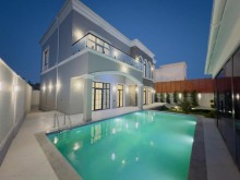 Bakı şəhəri, Qızıl Qum bağlarında 2 mərtəbəli, müasir üslubda villa satılır, -2