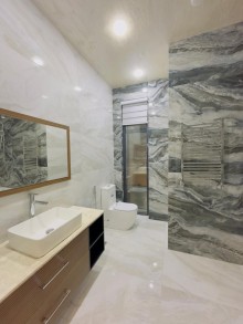 Bakı şəhəri, Qızıl Qum bağlarında 2 mərtəbəli, müasir üslubda villa satılır, -18