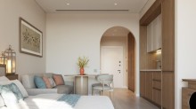 Квартира студия в Sea Breeze Arabian Ranches 3D тур студии, -9