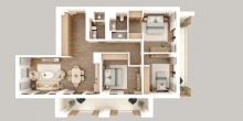 Satılır 4 otaqlı yeni tikili 124 m², Arabian Ranches Sea Breeze, -4