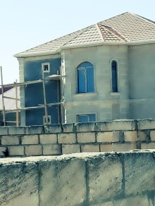 Ceyranbatanda 2 mərtəbəli yeni həyət evi satılır, -3