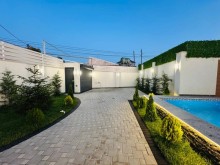 New Villa with Heated Swimming Pool for Sale clos to Palma Village, Mardakan, -2