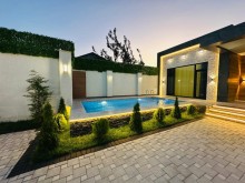 New Villa with Heated Swimming Pool for Sale clos to Palma Village, Mardakan, -3