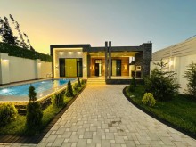 New Villa with Heated Swimming Pool for Sale clos to Palma Village, Mardakan, -4