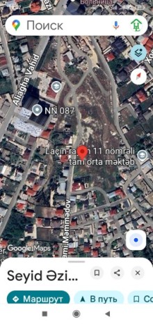 Masazırda Seyid Əzim Şirvani küçəsi Satılır Torpaq, -4